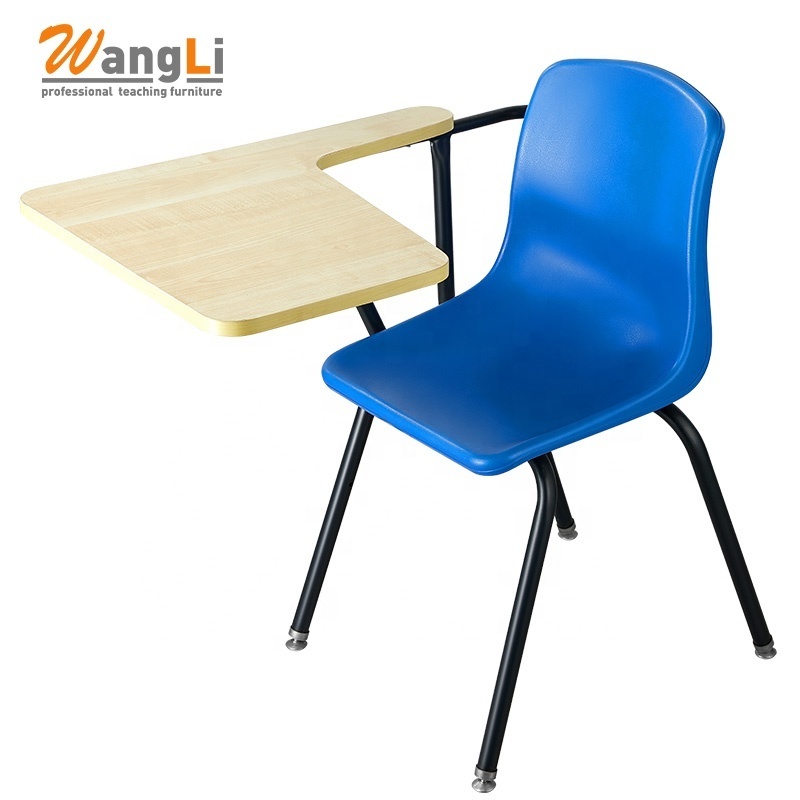 School furniture student chairs plastic school chair with writing board training chairs