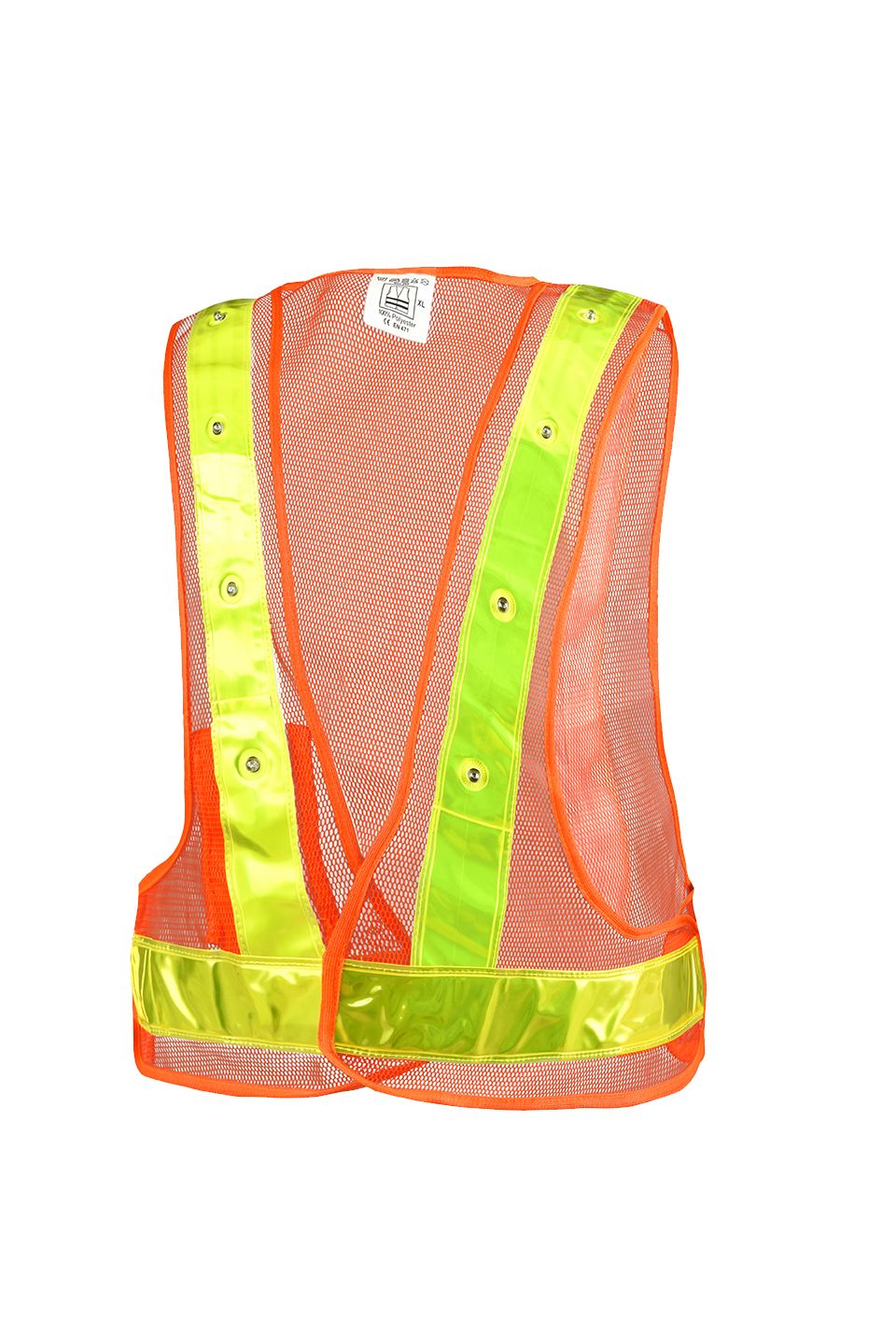 LED Reflective Outdoor Running Mesh Safety Vests with High Visibility Night Lights, Adjustable Safety Gear for Walking