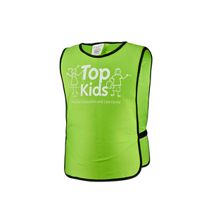 Hi Vis Children Kids Green Riding Reflective Safety Vests With Logo