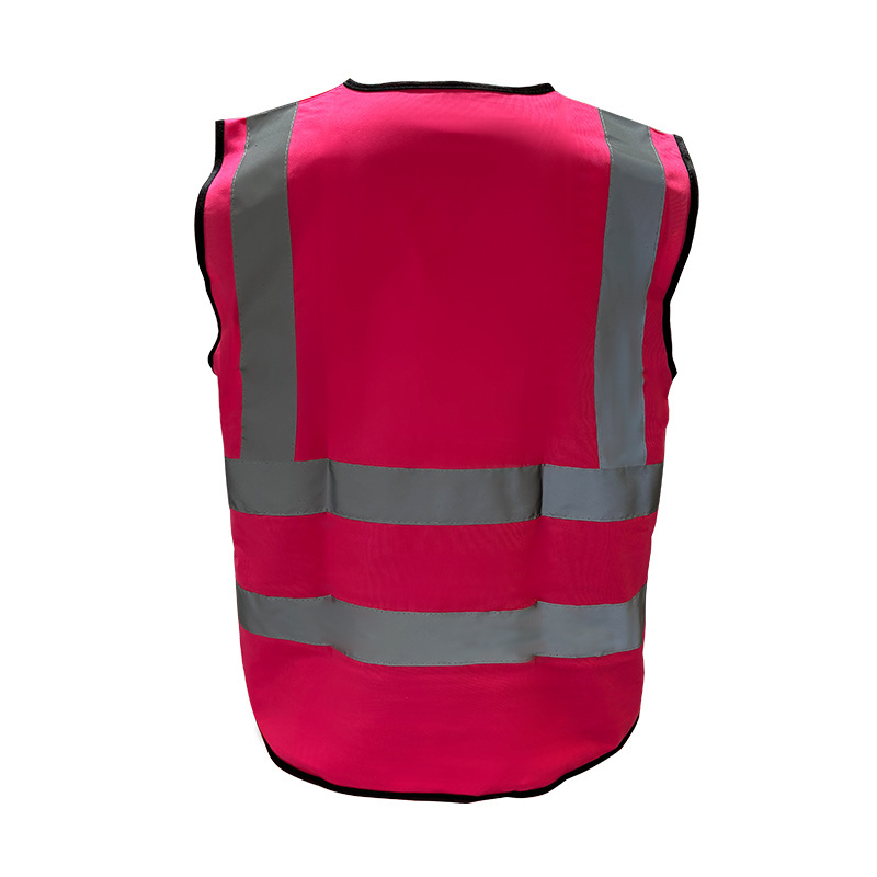 Good Quality Hi Vis Traffic Construction Jacket Industrial Reflective Safety Vest With Zipper