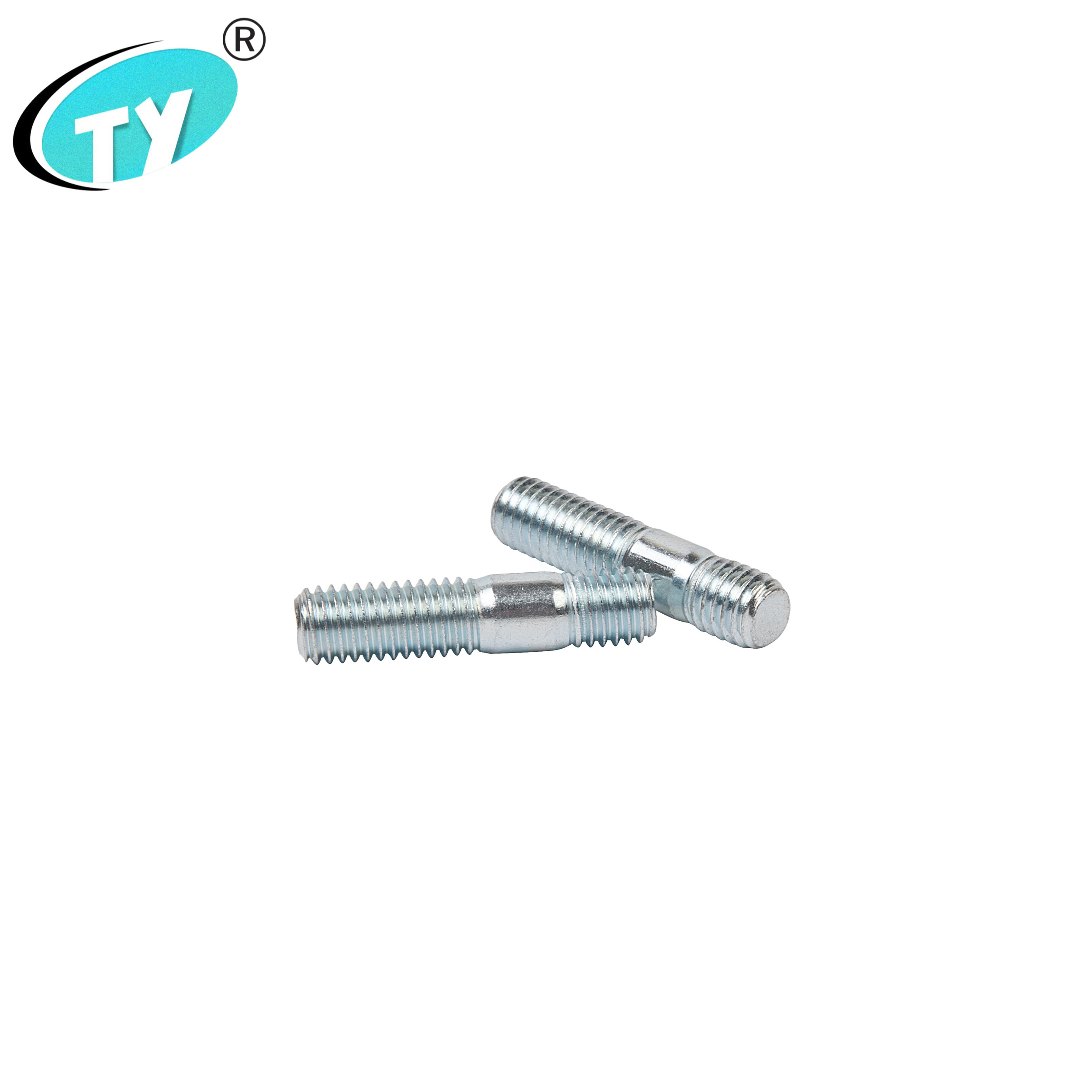 Hot Selling M5-M48 4.8 Grade Rigid Performance Thick Teeth At Both Ends Ordinary Threaded Thin Rod Double Headed Studs