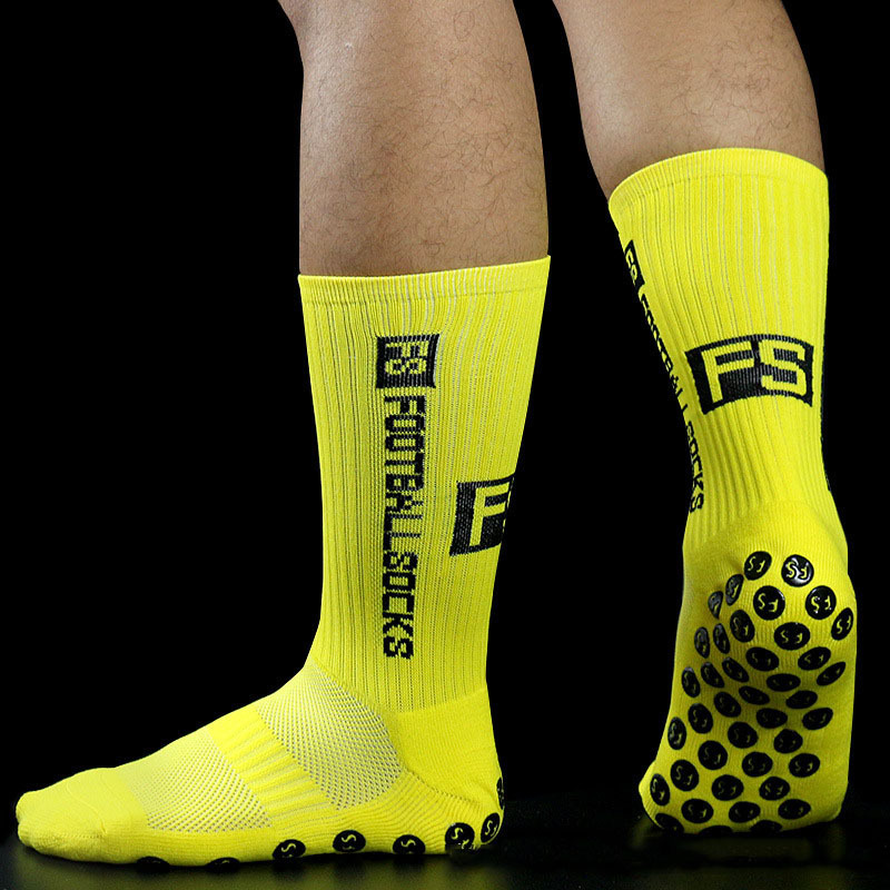 free sample Wholesale crew custom logo performance sports elite soccer designer anti slip football grip socks for men