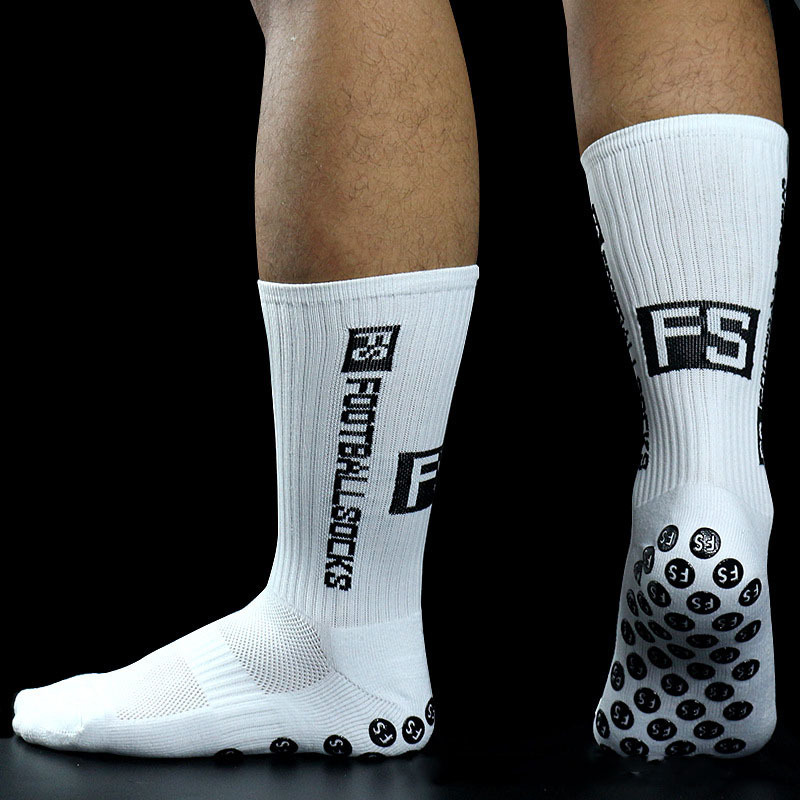 free sample Wholesale crew custom logo performance sports elite soccer designer anti slip football grip socks for men