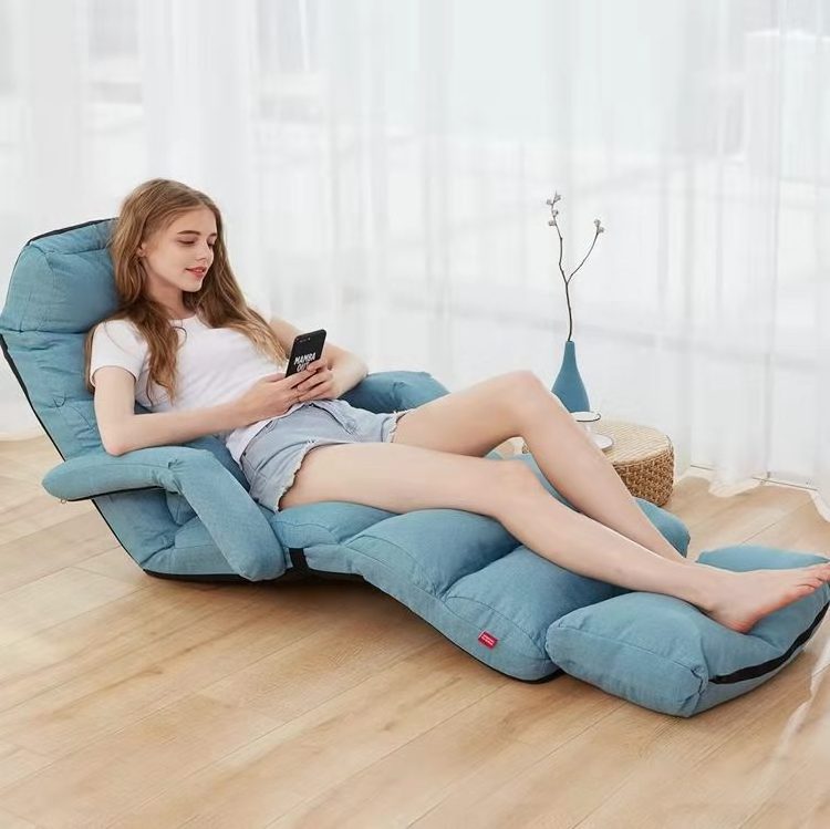 Multi Site Regulation Foldable Floor Tatami Chair Recliner Folding Lazy Sofa Floor Chair