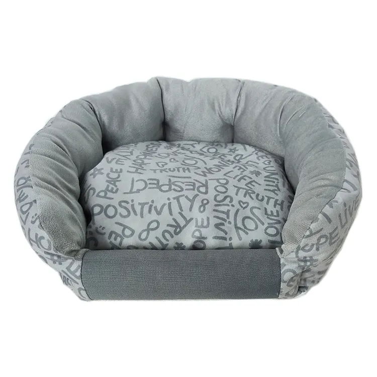 Wholesale Custom Size XS S M L XL XXL Dog Bed Machine Washable Breathable Dog Bed