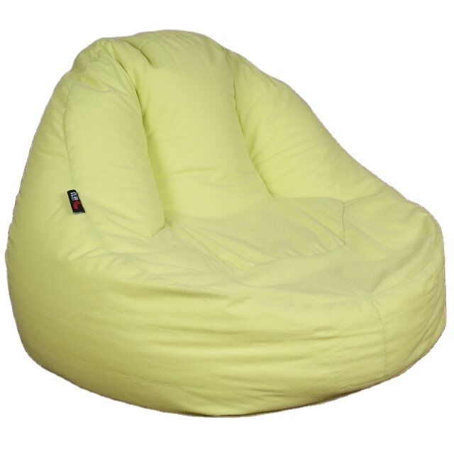 Modern style colorful living room foam filled large waterproof cover sitting cozy bean bag chair