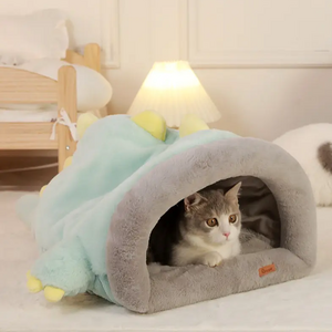 Super Cute Cheap Cat Litter Winter Warm Sleeping Bag Four Seasons Universal Semi-closed Sleeping Mat