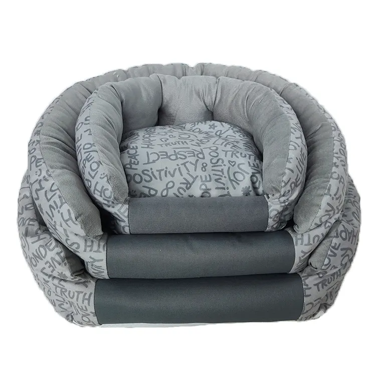 Wholesale Custom Size XS S M L XL XXL Dog Bed Machine Washable Breathable Dog Bed