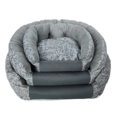 Wholesale Custom Size XS S M L XL XXL Dog Bed Machine Washable Breathable Dog Bed