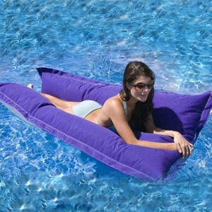 Outdoor BEAN BAG for swimming pool waterproof pool big bean bag cushion with removable cover