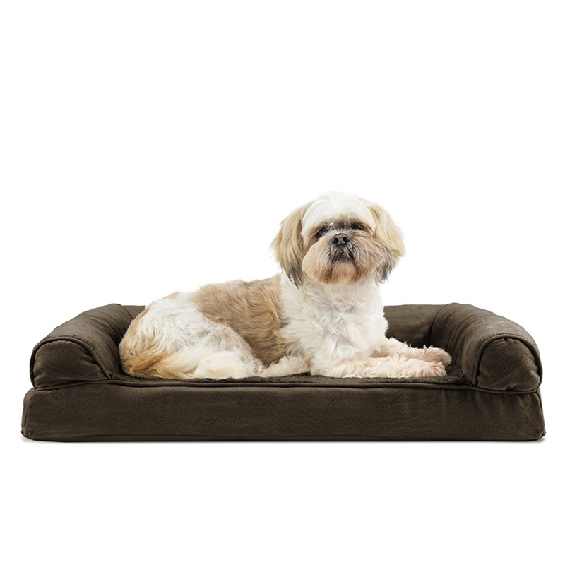 Custom pet beds for large dogs washable sofa memory foam dog bed orthopedic dog bed