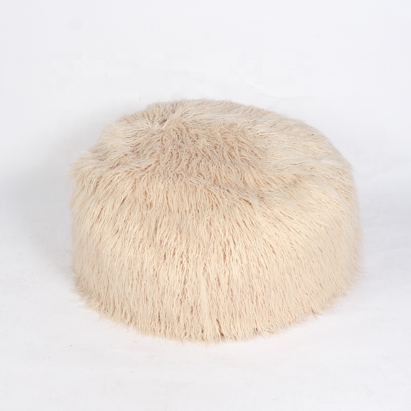 Custom factory direct wholesale moon pod bean bag high quality fur bean bag comfortable furry bean bag