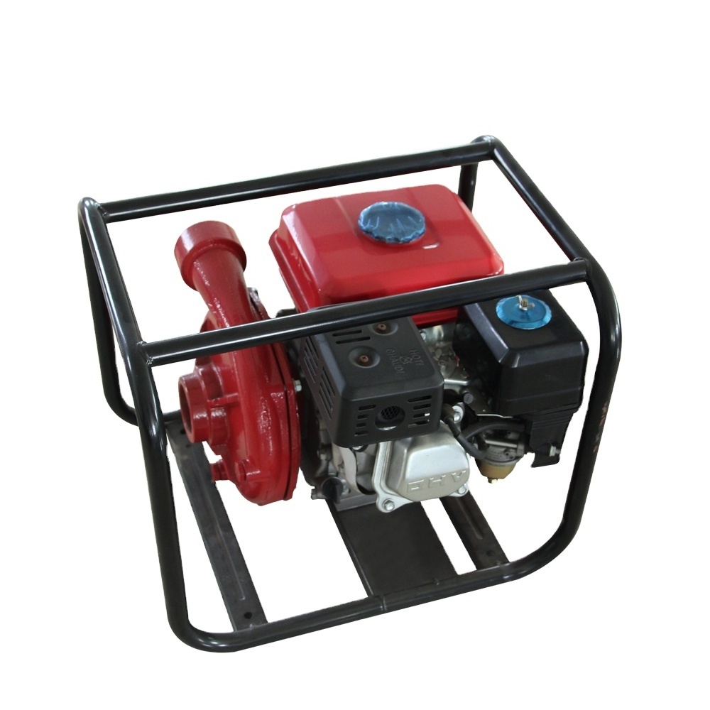 7hp 50mm cast iron fire fighting gasoline high pressure water pump 2 inch