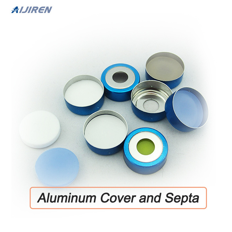 Aijiren 20mm Crimp Headspace Vial aluminum crimp closure Rubber PTFE silicone Septa for sale