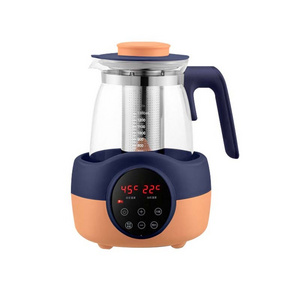 600W Hot Water Boiler 1.3L Fast-Boil Electric Kettle For Coffee Borosilicate Glass Electric Tea Kettle