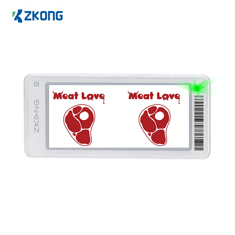 Zkong 2.9 inch esl digital price tag electronic shelf label price tag digital price label ESL e ink label