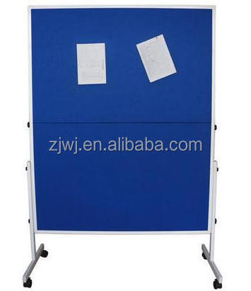 Foldable pin board stand notice board stand