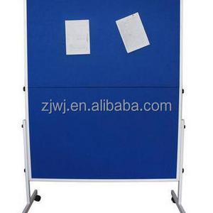 Foldable pin board stand notice board stand