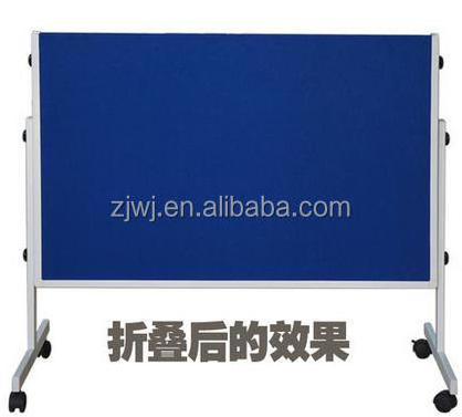 Foldable pin board stand notice board stand