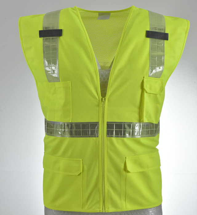 100% Cotton cheap green security safety vest