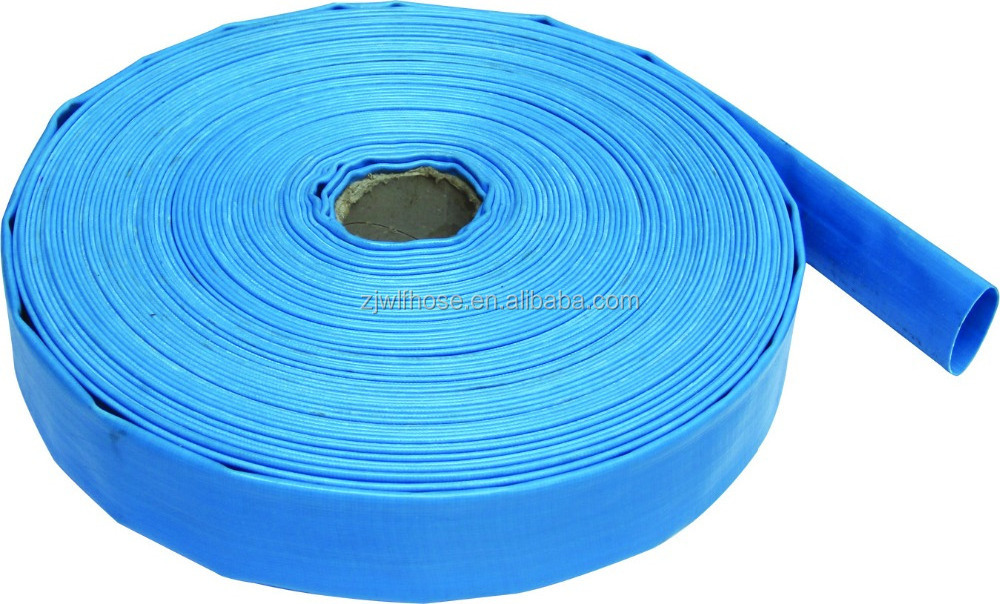 flexible PVC Layflat hose high pressure hose discharge Water Pump Hose Pipe