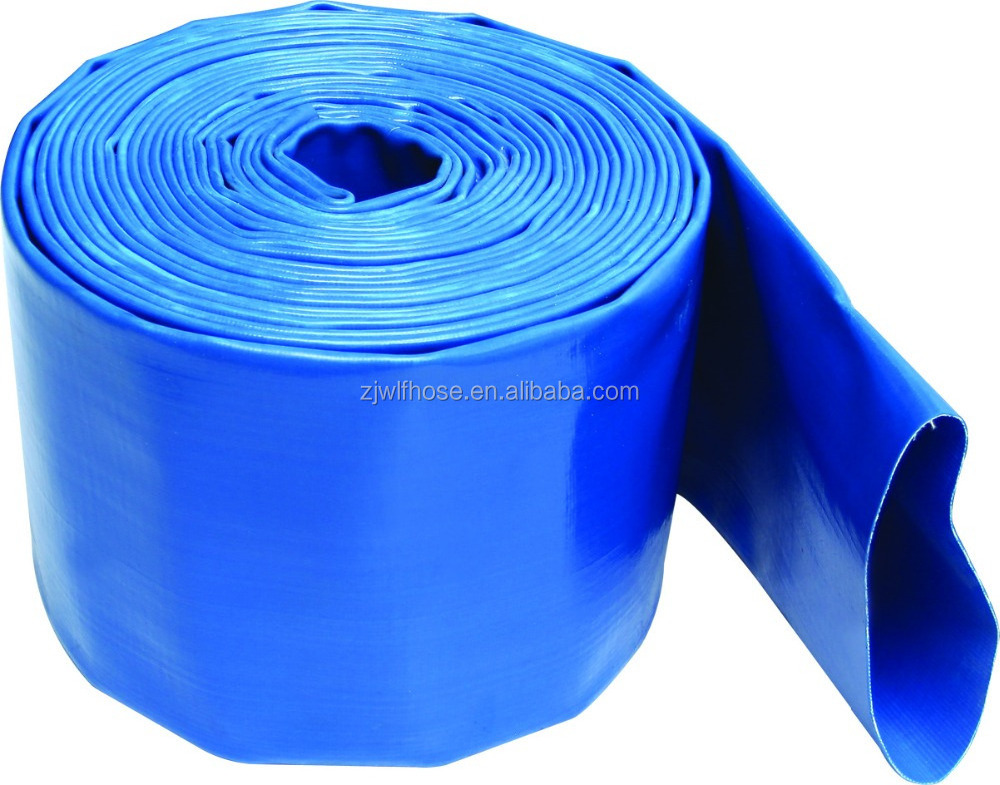 flexible PVC Layflat hose high pressure hose discharge Water Pump Hose Pipe