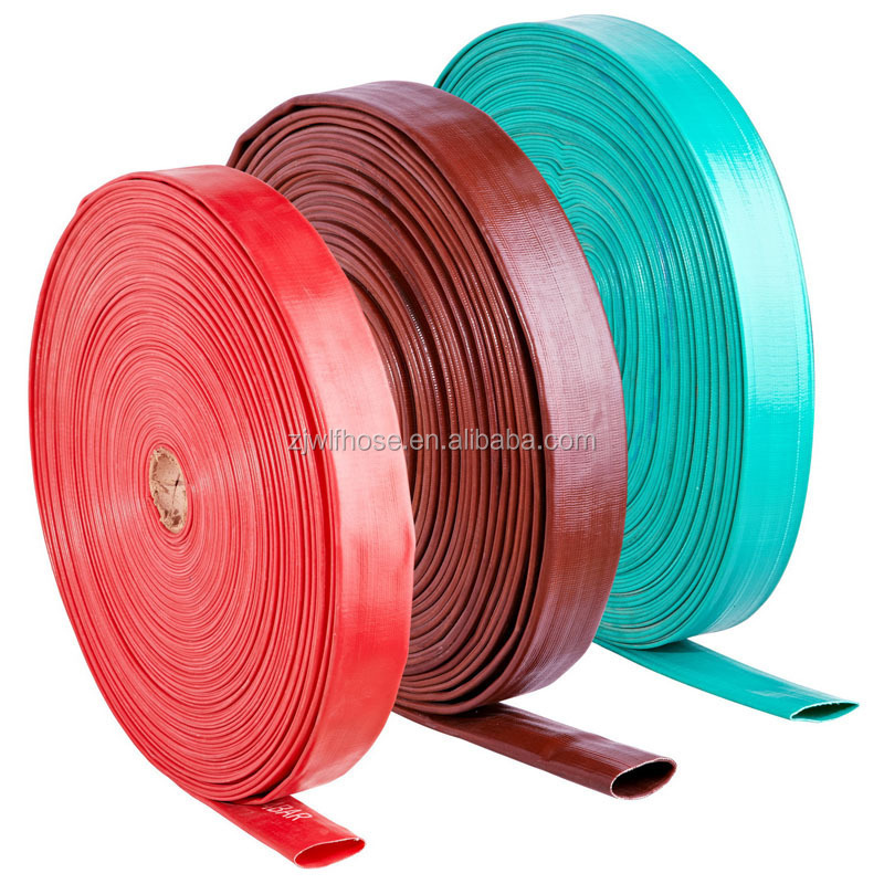 flexible PVC Layflat hose high pressure hose discharge Water Pump Hose Pipe