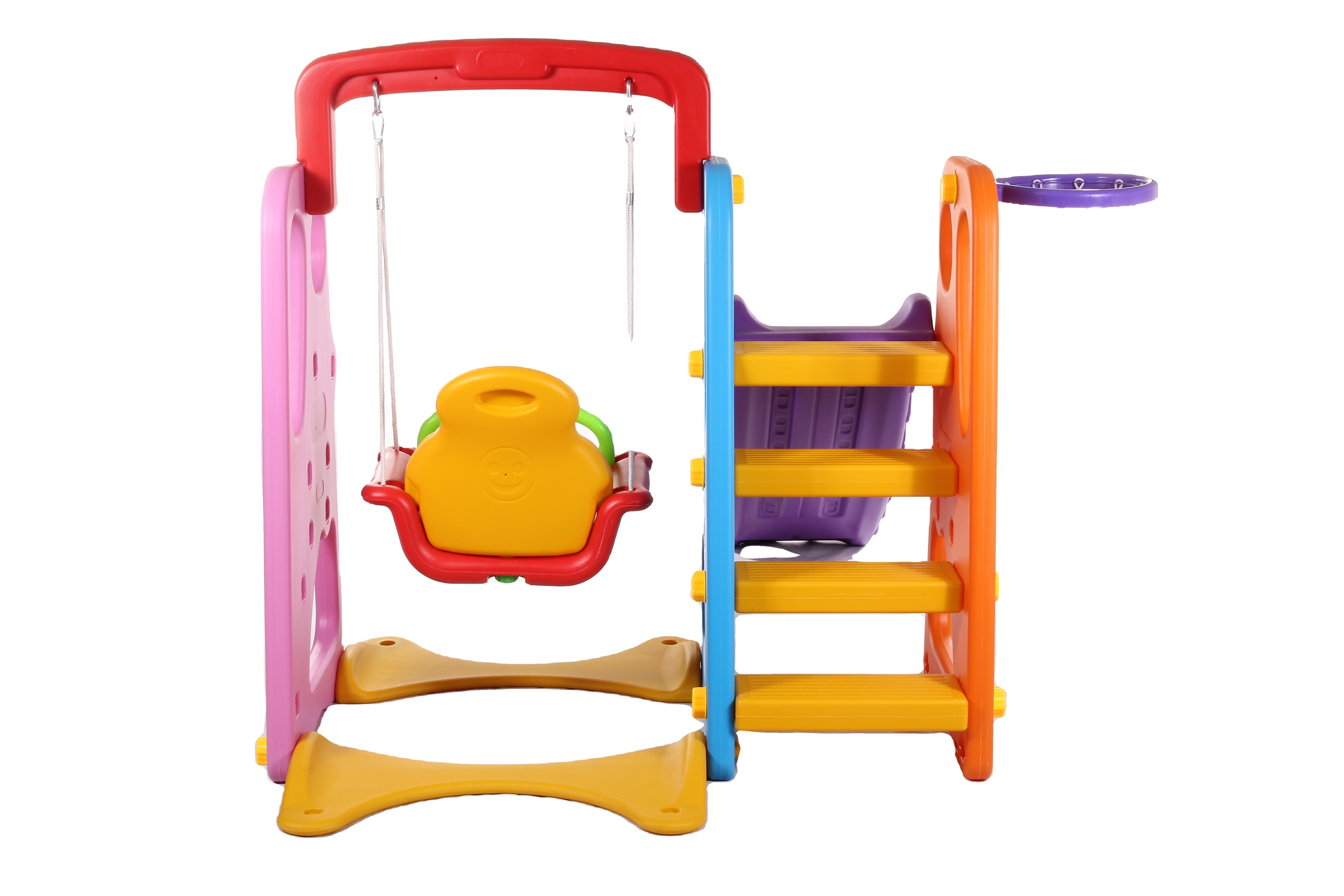 3 in 1 Mini Baby Toddler Kids Indoor Slide toy Plastic Swing Set for Children kids sliding toys