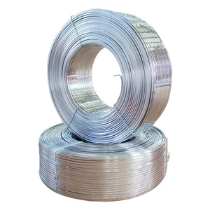 High tensile strength galvanized stainless steel wire/flat wire for carton box /book stitching wire