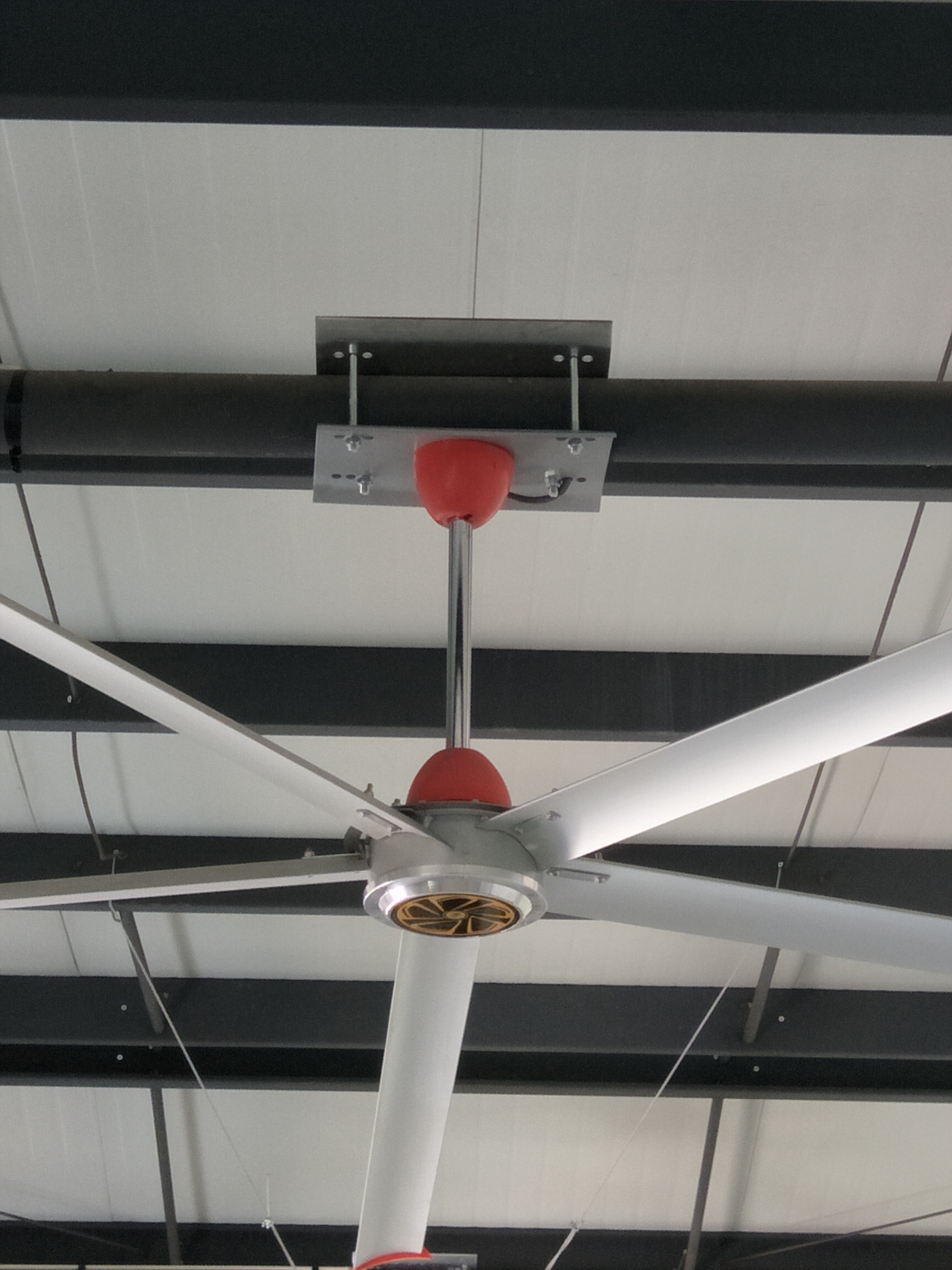 WEIYU 12FT Big Ass Fan Ceil Portable HVLS  Cooling Fan in High Quality