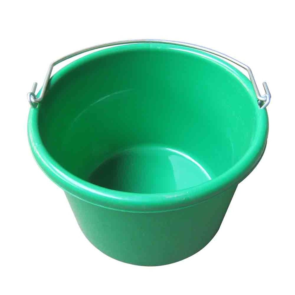 China Factory Light Weight Plastic cleaning buckets,water barrel,Feeder Pail 8L with handle