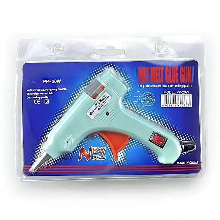 Hot selling colorful hot melt glue gun machine 20W electric hot-melt glue guns industrial with ce