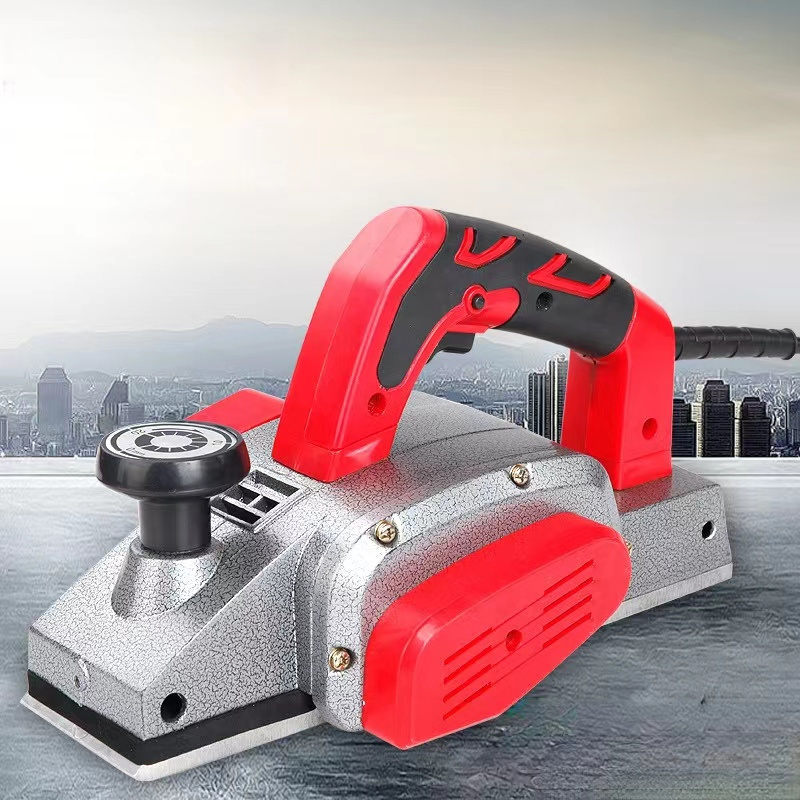 portable  mini 1100w multifunctional high performance carpenter Electric hand wood thicknesser planer for wood