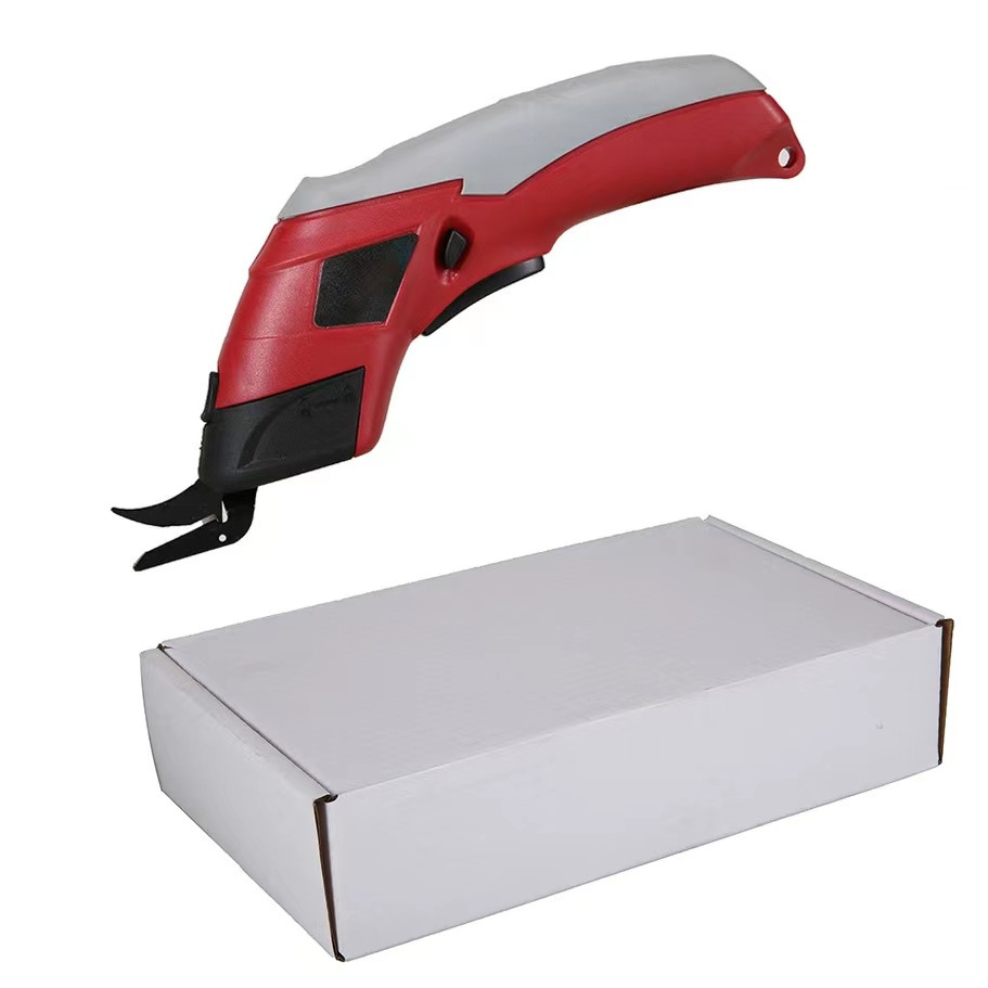 Power Cutting Tool Electric Sewing Scissors Cutter Fabric Cutting Cordless Scissor for Leather Cloth Carpet Cardboard