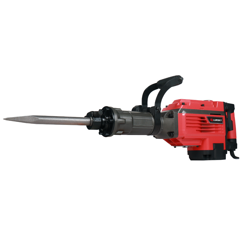 LURSKY Power Tools High Quality Powerful 1500W  concrete breaker demolition drill hammer