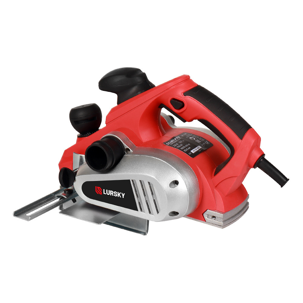 LURSKY New Arrival Portable 220V 82mm 850W Power Tools Mini Electric Wood Handheld Planer