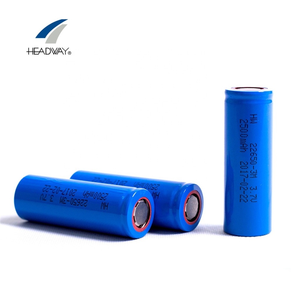 Headway 18650 22650 lithium ion battery for Miner lamp battery