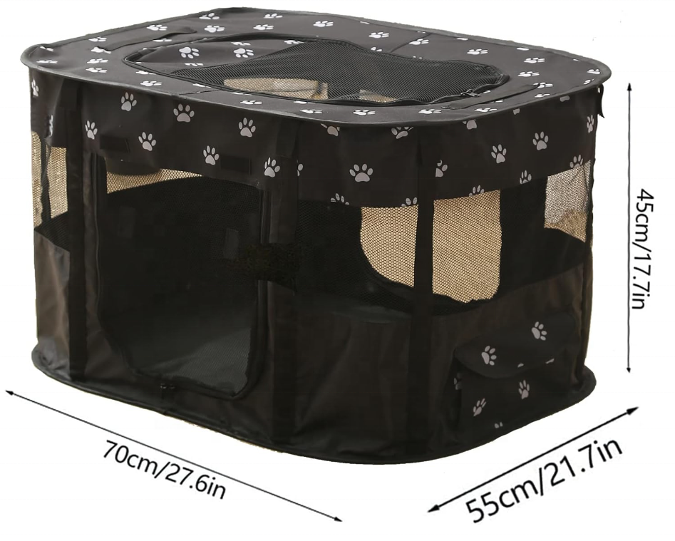 Factory  Pet Playpen, Foldable Dog Playpen, Exercise Kennel Tent for Puppy, Dog, Cat, Rabbit, Great for Indoor Outdoor Travel Us