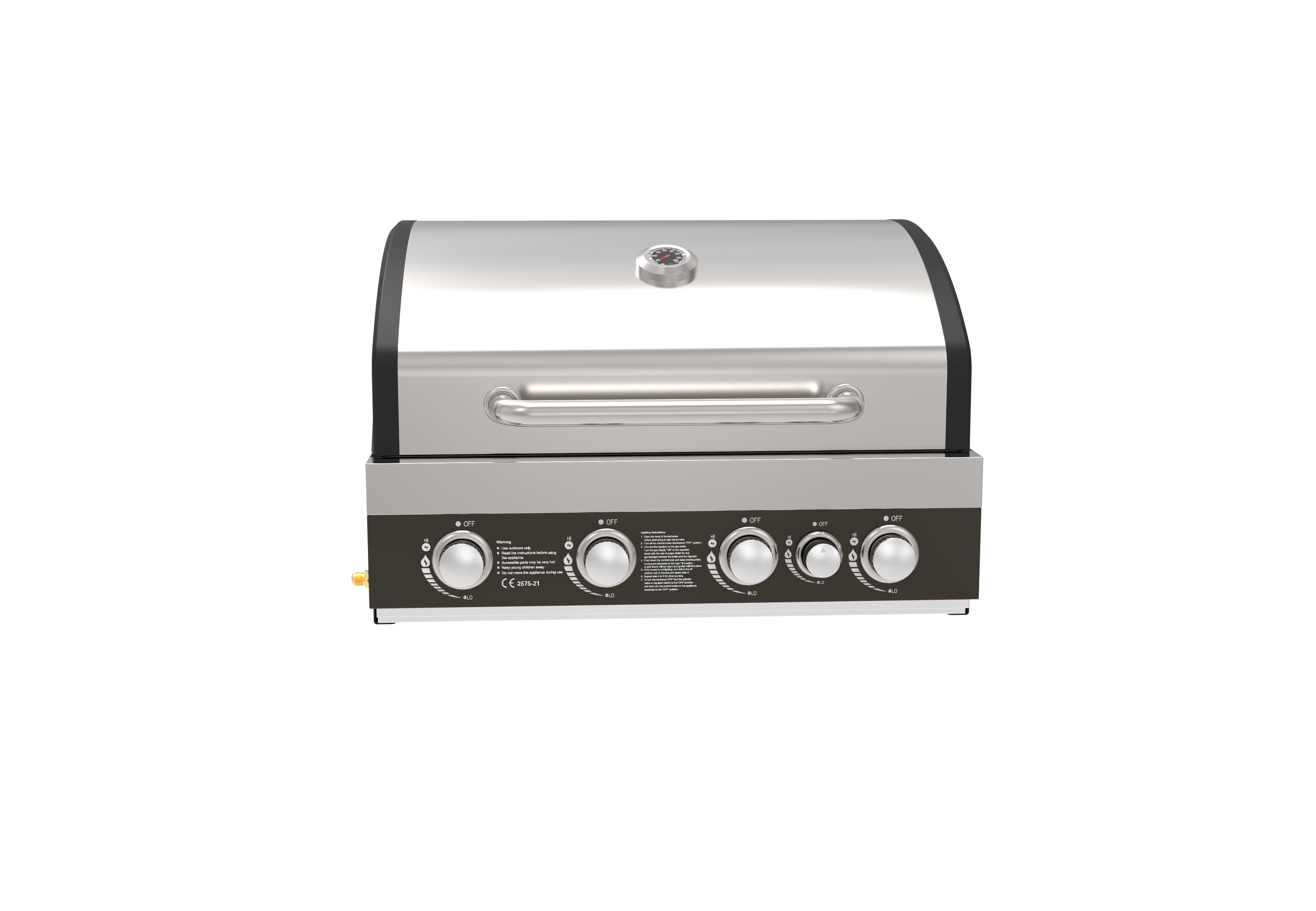 Built-in Gas BBQ Grill Stainless steel barbecue grill with four burners high quality