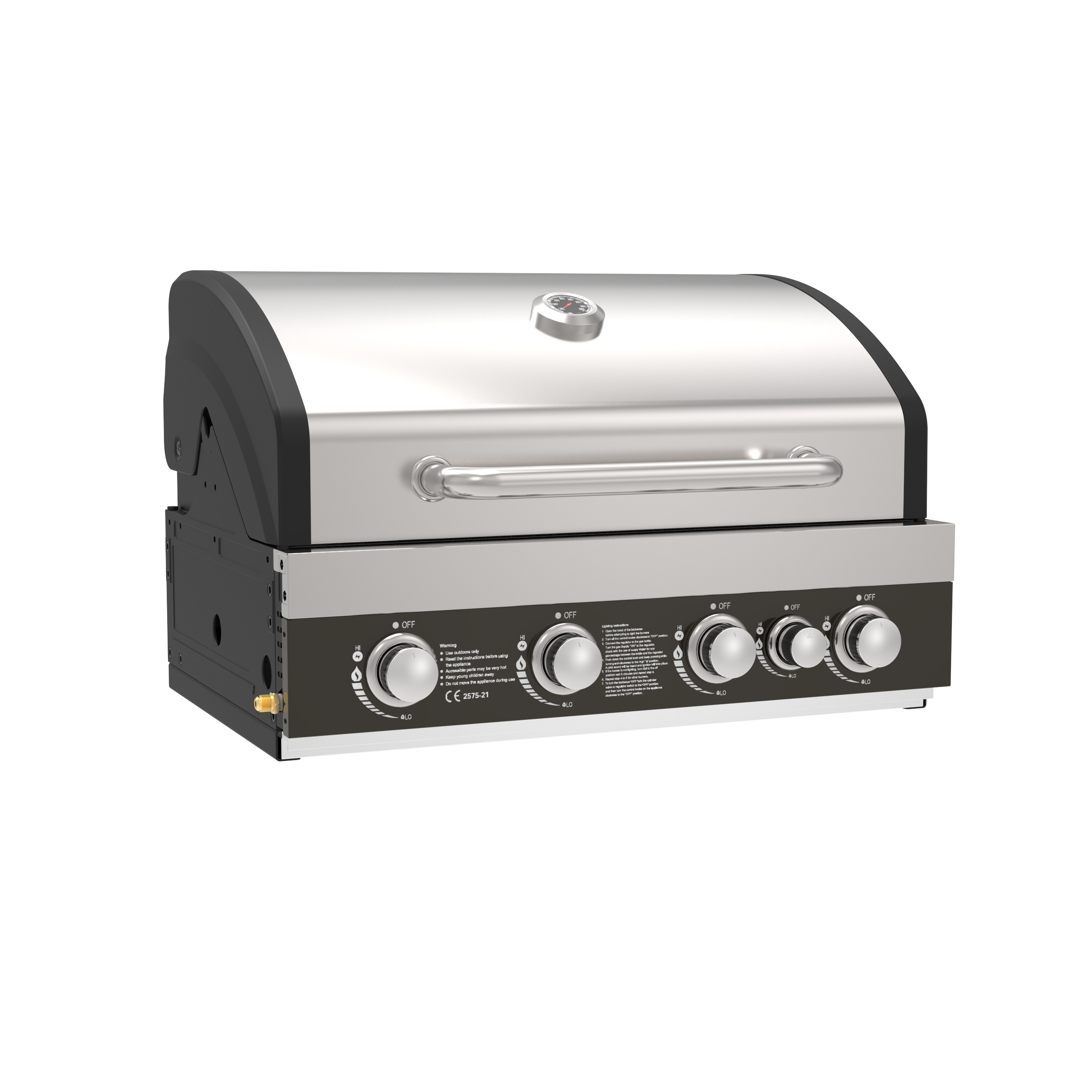 Built-in Gas BBQ Grill Stainless steel barbecue grill with four burners high quality