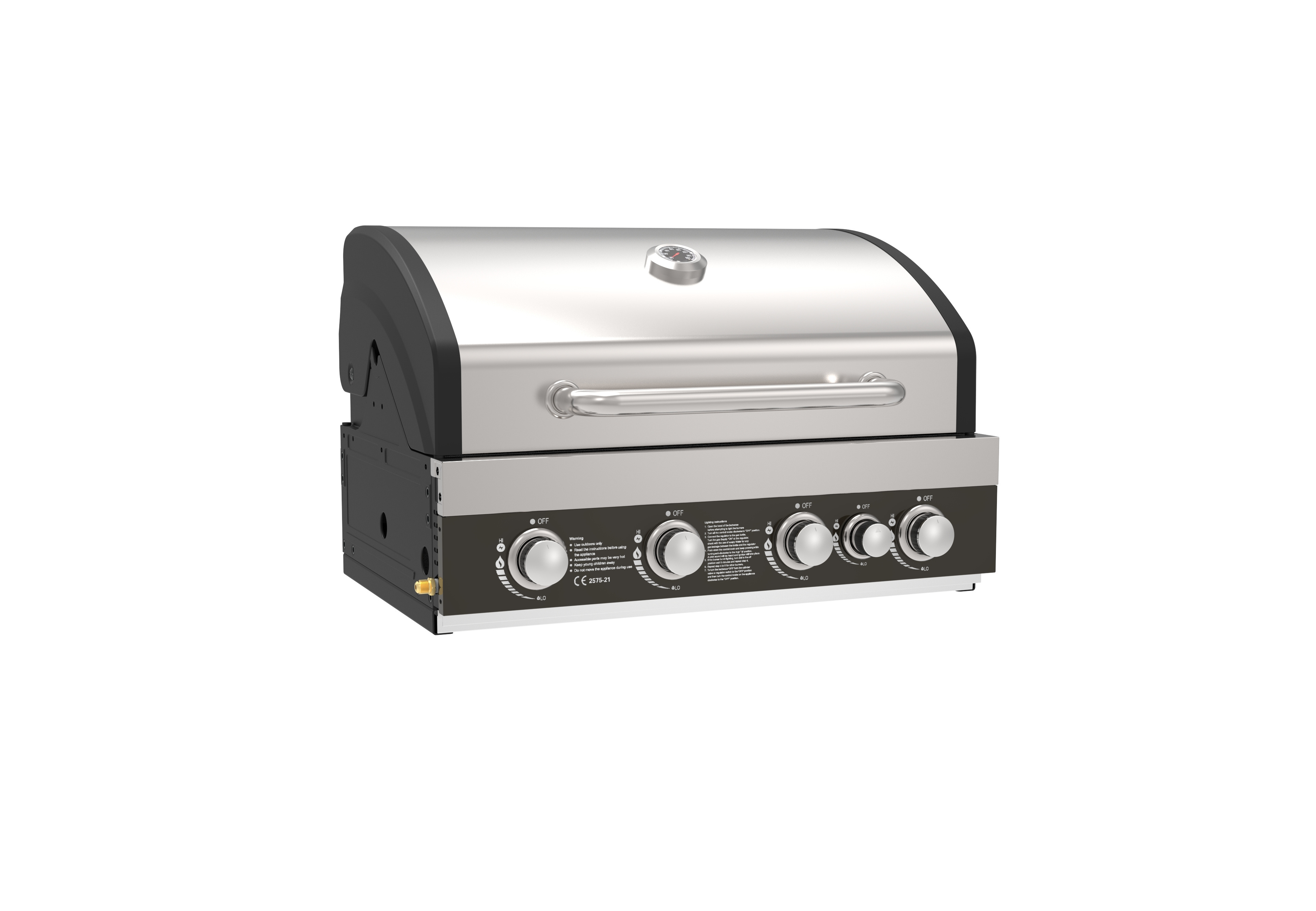 Built-in Gas BBQ Grill Stainless steel barbecue grill with four burners high quality