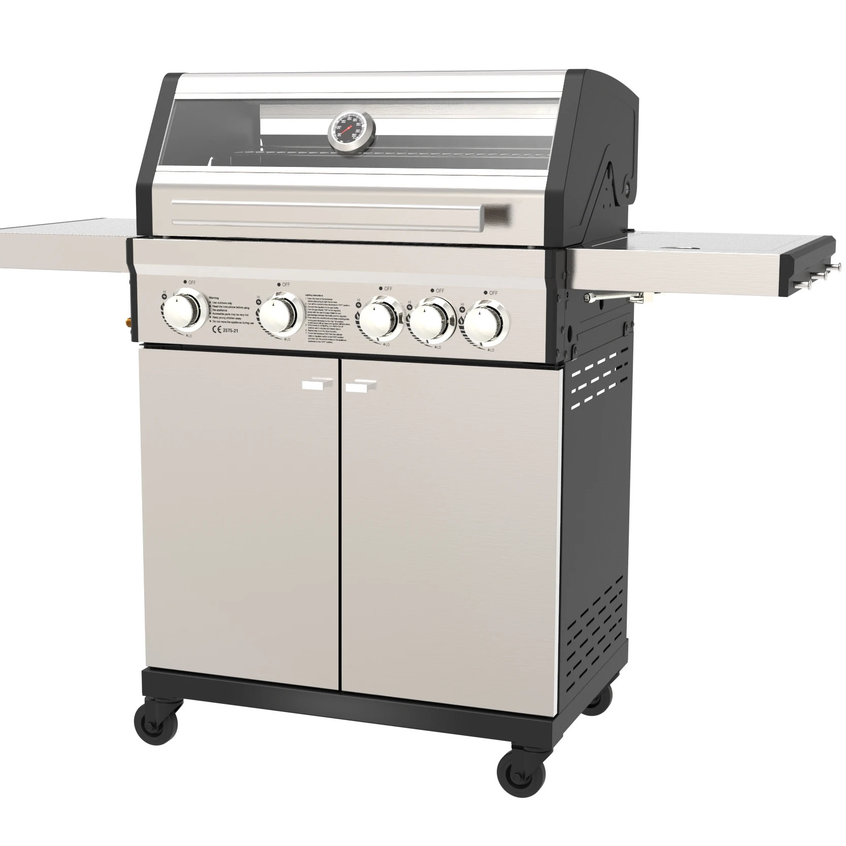 GM series High-end gas grill stainless steel liquid propane gas with LED control