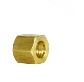 Long Hexagon Coupling Nut Female Straight Joint Brass Pipe Joint