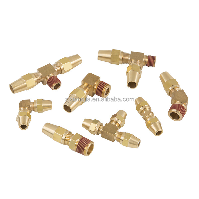 DOT Air Brake fitting  Dot push to connector   brass female swivel elbow C36000 brass