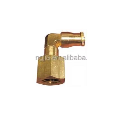 DOT Air Brake fitting  Dot push to connector   brass female swivel elbow C36000 brass