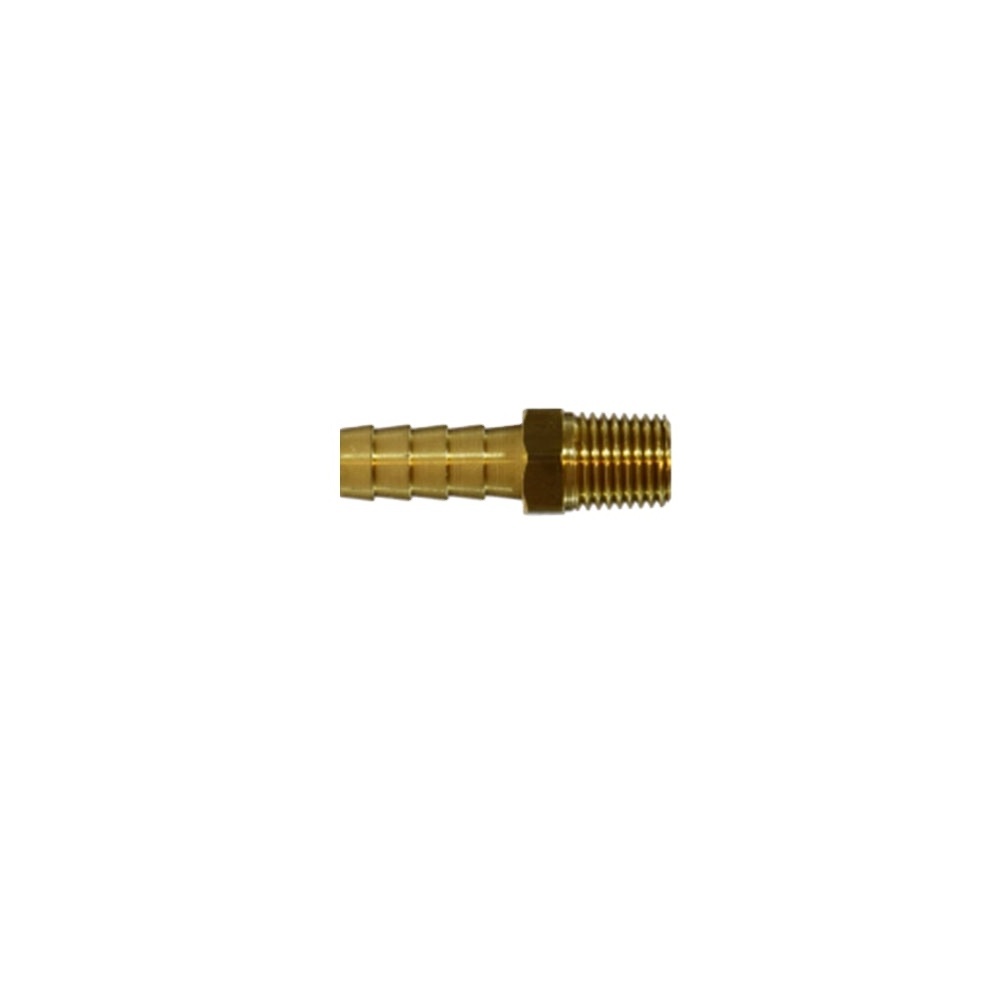 Pipe Fittings Brass External Threaded Straight Hose Barb Fittings