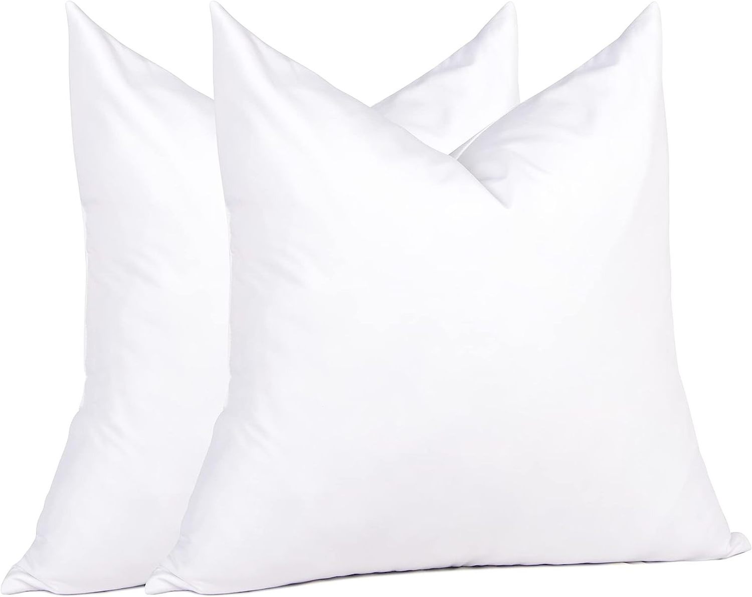 Down Feather Pillow Stuffer Premium White Pillows for Bed Couch and Cushion