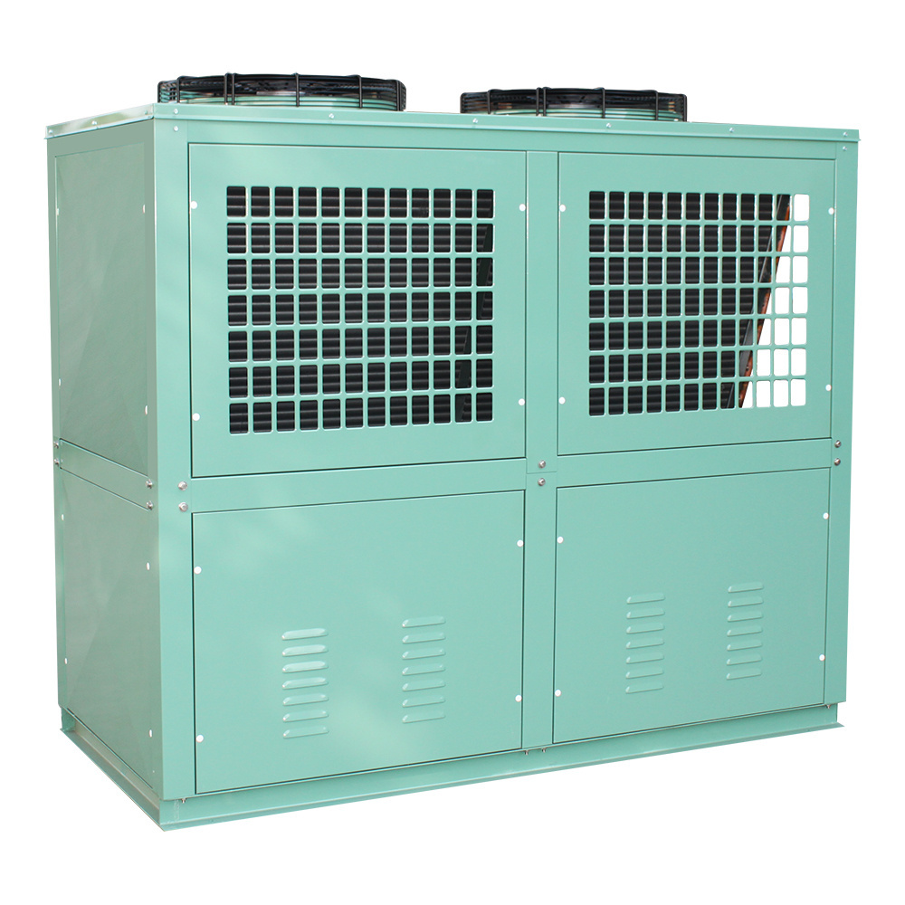 air cooled condenser vertical discharge outdoor condensing unit long service life