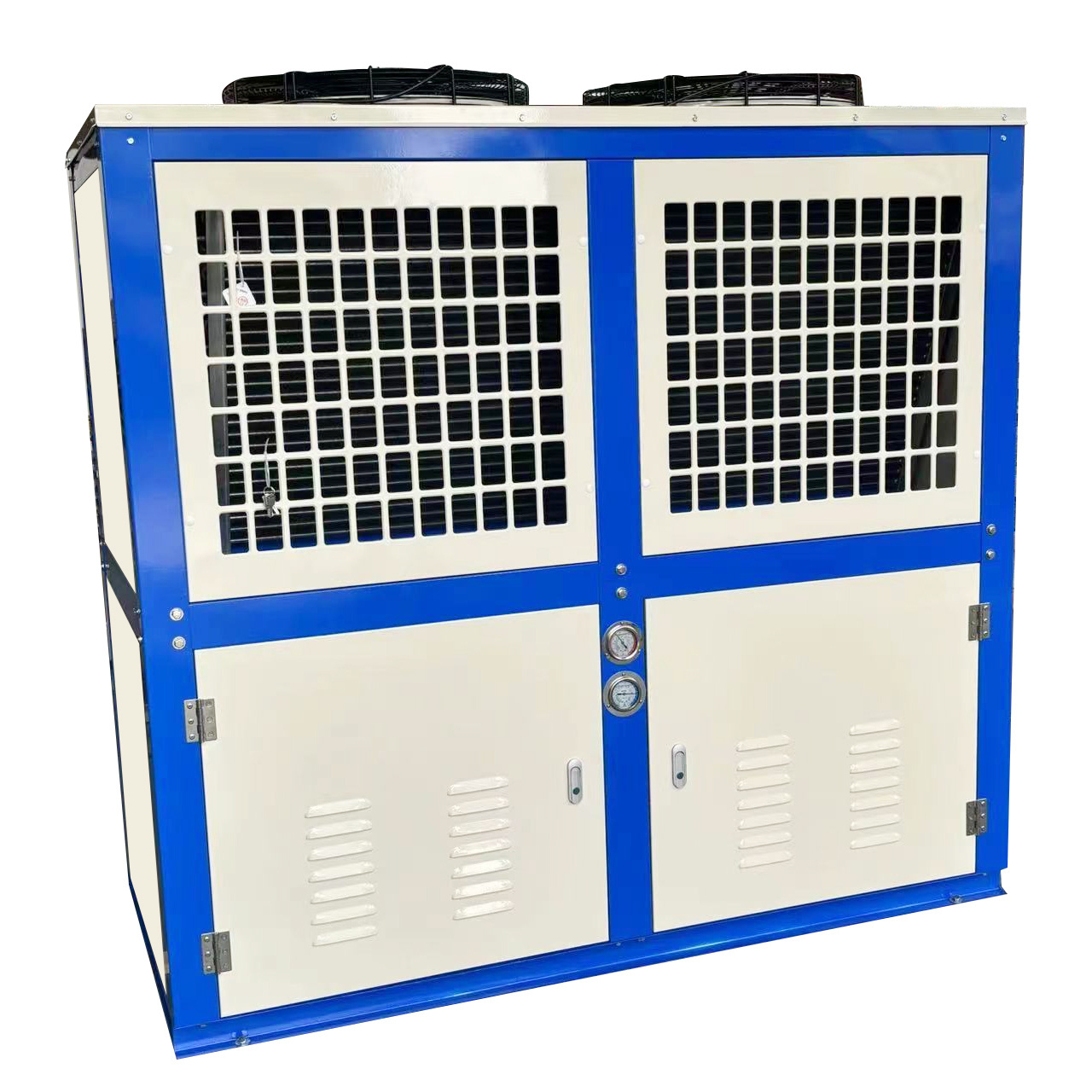 air cooled condenser vertical discharge outdoor condensing unit long service life