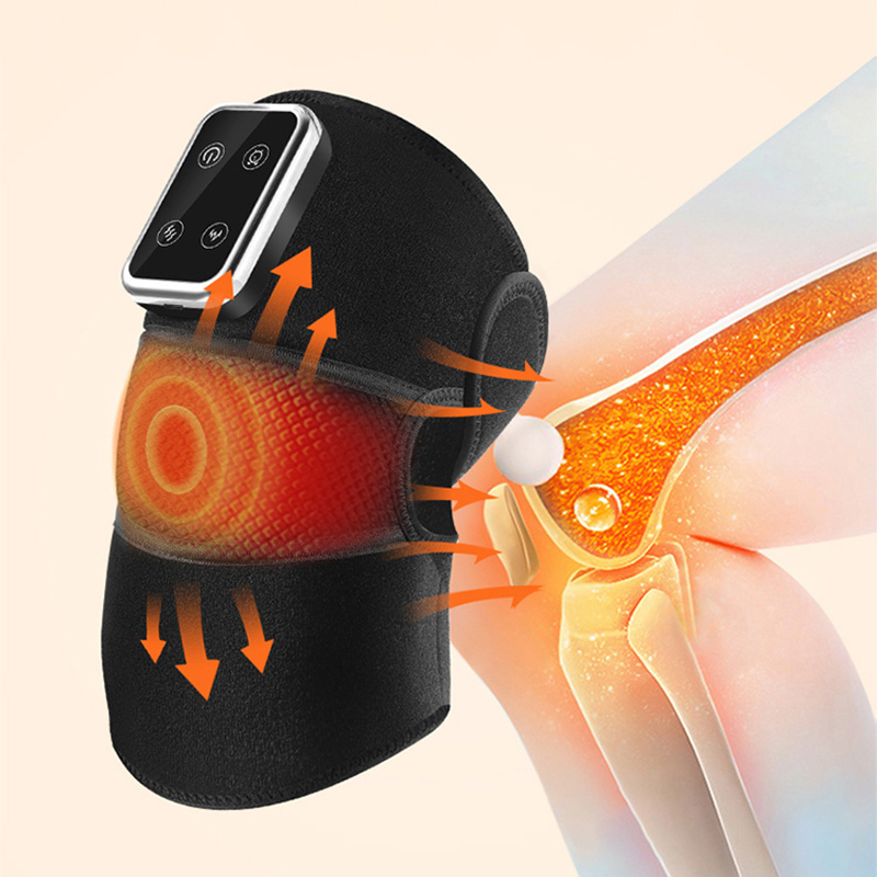 hot massager product Smart Arthritis Heating Joint Wrap Vibration Physiotherapy Electric Knee Massager with Heat